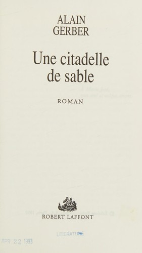 Une citadelle de sable