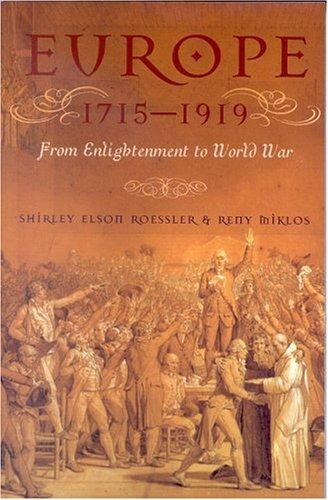 Europe, 1715-1919
