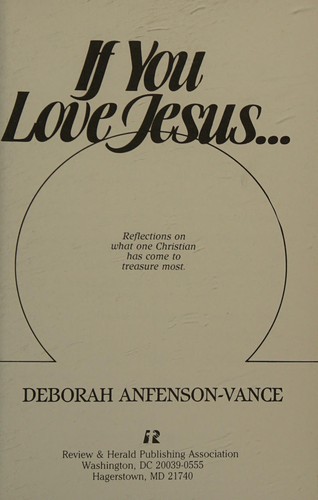 If you love Jesus--