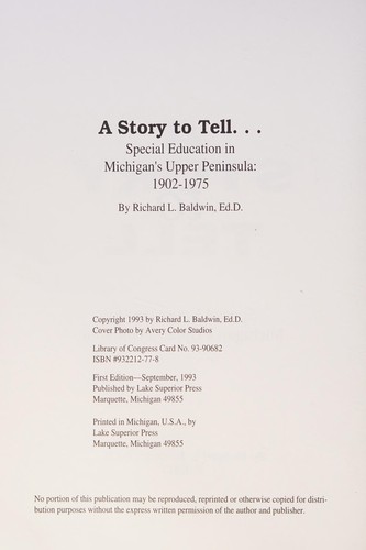 A story to tell