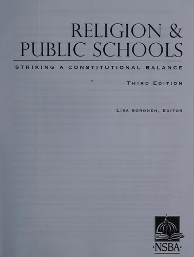 Religion & public schools