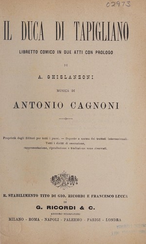 Il duca di Tapigliano