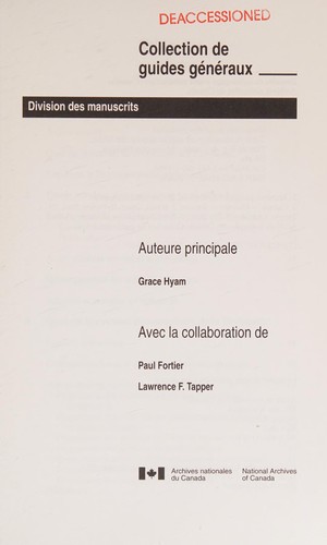 Manuscript Division