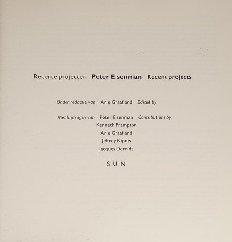 Peter Eisenman