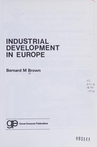 Industrial development in Europe