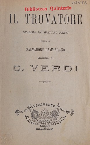 Il trovatore