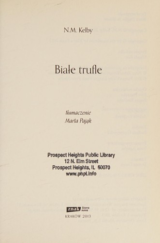 Biale trufle