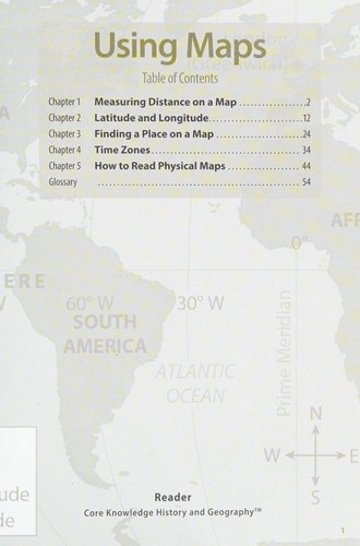 Exploring Maps and World Mountains—CKHG Reader (Core Knowledge History and Geography)