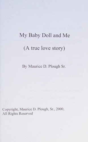 My Baby Doll and Me