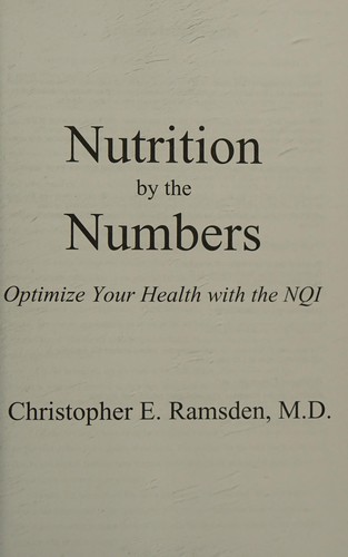 Nutrition by the Numbers