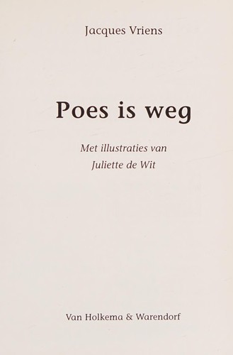 Poes is weg