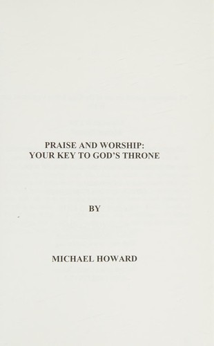 Praise and Worship