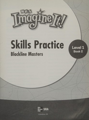 Skills Practice 2, Blackline Masters, Level 1, Book 2 (SRA Imagine It!)