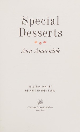 Special desserts