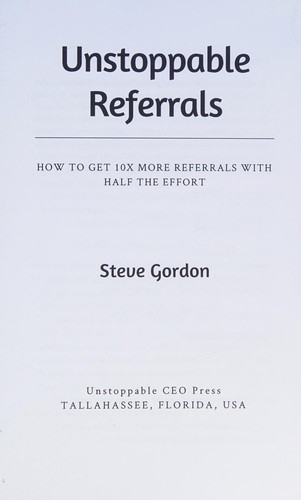Unstoppable Referrals