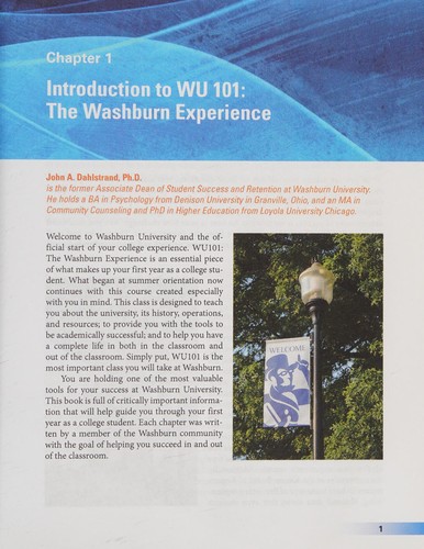 Washburn Experience