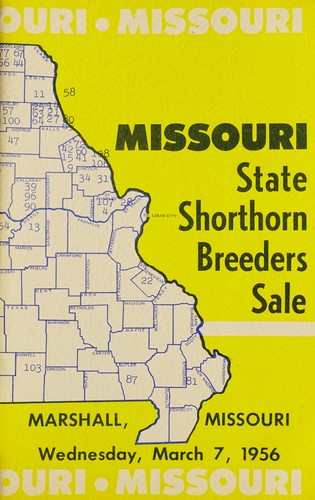 Missouri Shorthorn Association sale