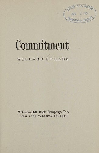Commitment.