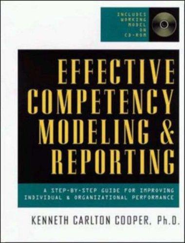 Effective Competency Modeling and Reporting