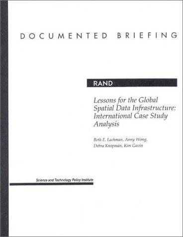Lessons for the Global Spatial Data Infrastructure
