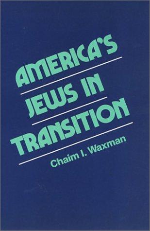 America's Jews in transition