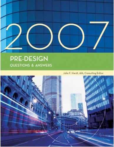 Pre-Design Questions & Answers