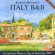 Karen Brown's Italy B&B, 2007