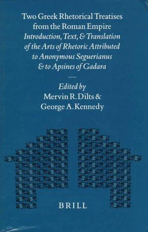 Two Greek rhetorical treatises from the Roman Empire
