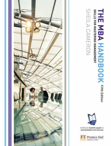 The MBA handbook