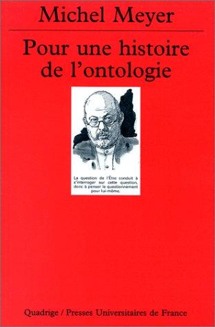 Pour une histoire de l'ontologie