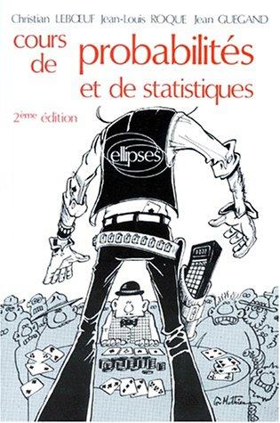 Cours de probabilités et de statistiques