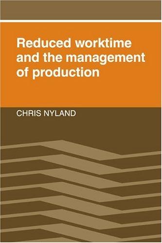 Reduced worktime and the management of production