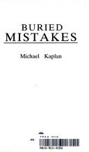Buried mistakes