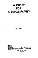 A quest for a small family