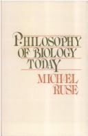 Philosophy of biology today