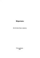 Répertoire des écrivains franco-ontariens.