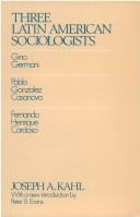 Three Latin American sociologists