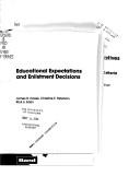Educational expectations and enlistment decisions