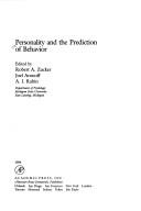 Personality and the prediction of behaviour