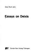 Essays on deixis