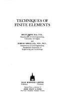 Techniques of finite elements