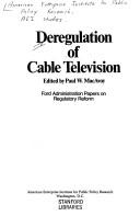Deregulation of cable television