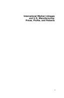 International market linkages and U.S. manufacturing