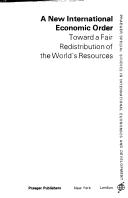 A new international economic order