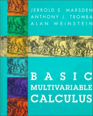 Basic Multivariable Calculus