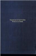 Experiences in spiritualism with Mr. D. D. Home