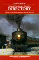 32nd Annual Steam Passenger Service Directory