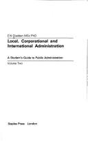 A student's guide to public administration