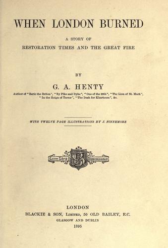 When London burned