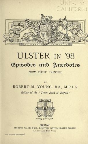 Ulster in '98